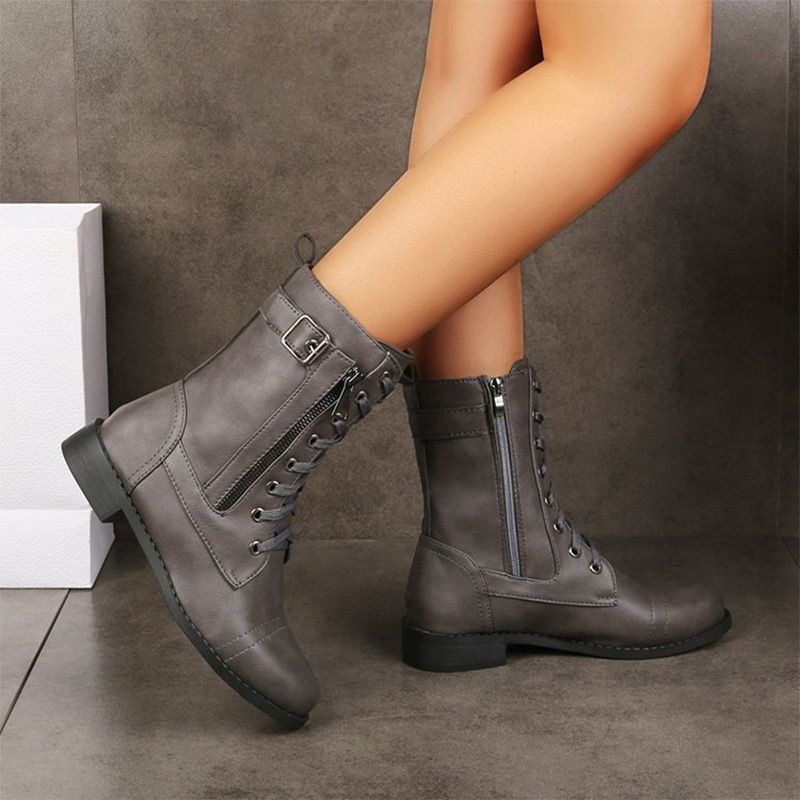 Botines de piel - Angela