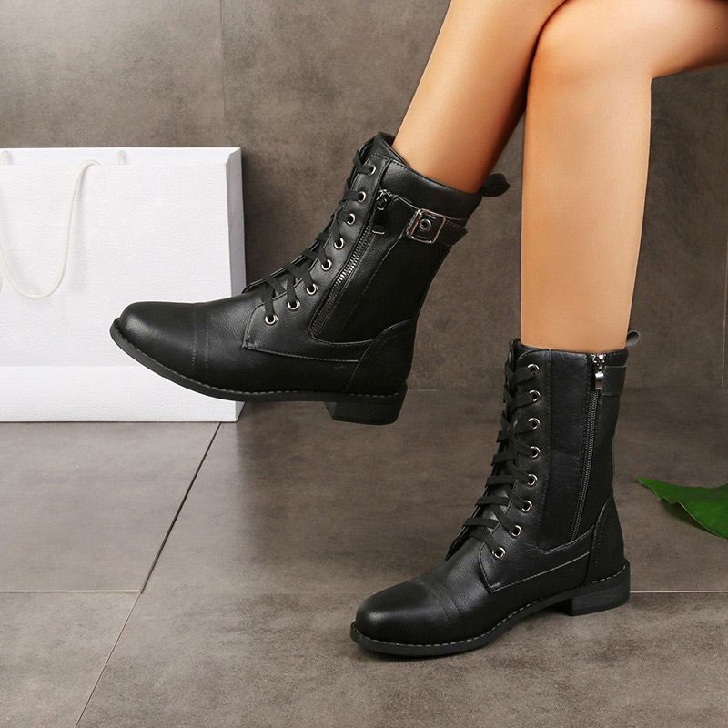 Botines de piel - Angela