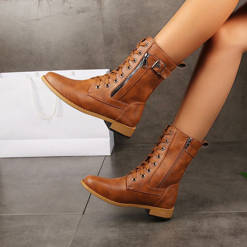Botines de piel - Angela
